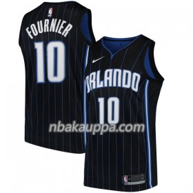 Orlando Magic Evan Fournier 10 Nike 2017-18 Musta Pelipaidat Swingman - Miesten